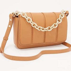 Vince Camuto X Fashion Jackson Trey Crossbody- Rustik Oak